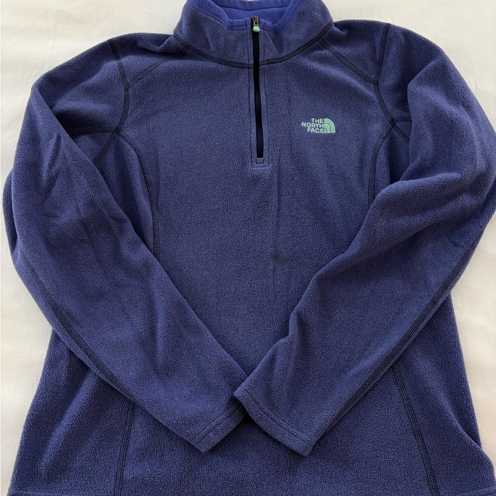 The North Face Men's Navy Zip-Up Sweater